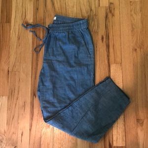 JCrew Denim Joggers